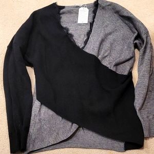 Black and Gray Sweater